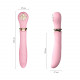 Пульсатор Zalo Sweet Magic Desire Fairy Pink збоку, демонструє ергономічну форму