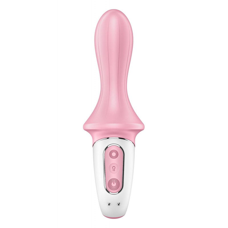 Надувний елемент анального смарт-вібратора Satisfyer Air Pump Booty 5+ зблизька, демонструє еластичність