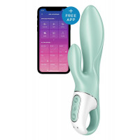 Смарт вибратор-кролик Satisfyer Air Pump Bunny 5+, надуваемый