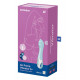 Смарт-вібратор Satisfyer Air Pump Vibrator 5+ точки G, демонстрація гнучкості, ергономічний дизайн