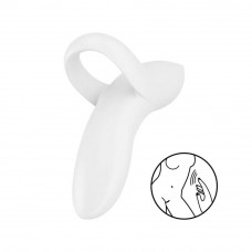 Вібратор на палець Satisfyer Bold Lover White, гнучкий — Keks-Hub