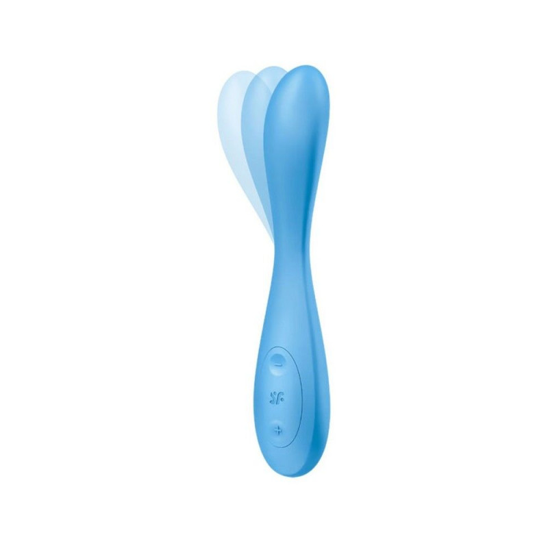 Satisfyer G-Spot Flex 4+ вид збоку, демонстрація гнучкості стовбура