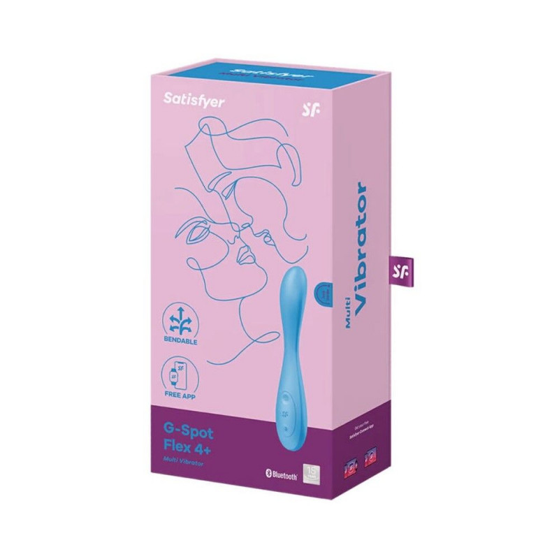 Деталі смарт-вібратора Satisfyer G-Spot Flex 4+, текстура матеріалу