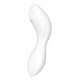 Текстура силікону Satisfyer Curvy Trinity 5 White, приємна на дотик