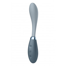 Вібратор Satisfyer G-Spot Flex 3 Grey, гнучкий стовбур із фіксацією положення — Keks-Hub