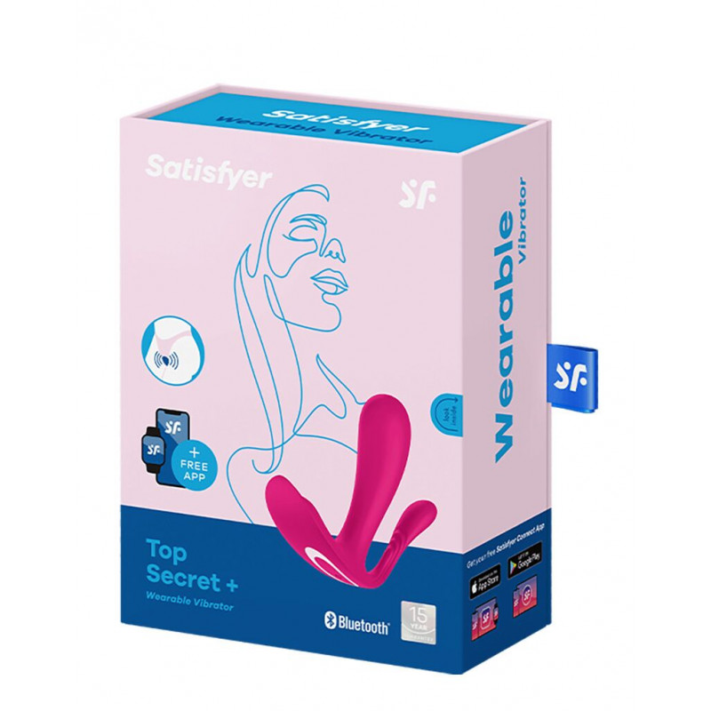 Satisfyer Top Secret+ Pink у трусиках: непомітний, зручний, для подвійної насолоди