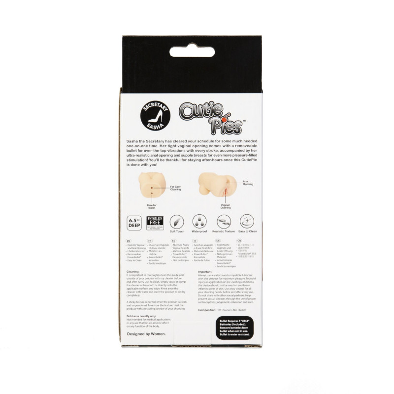CutiePies Secretary Sasha - деталі дизайну, якість матеріалів