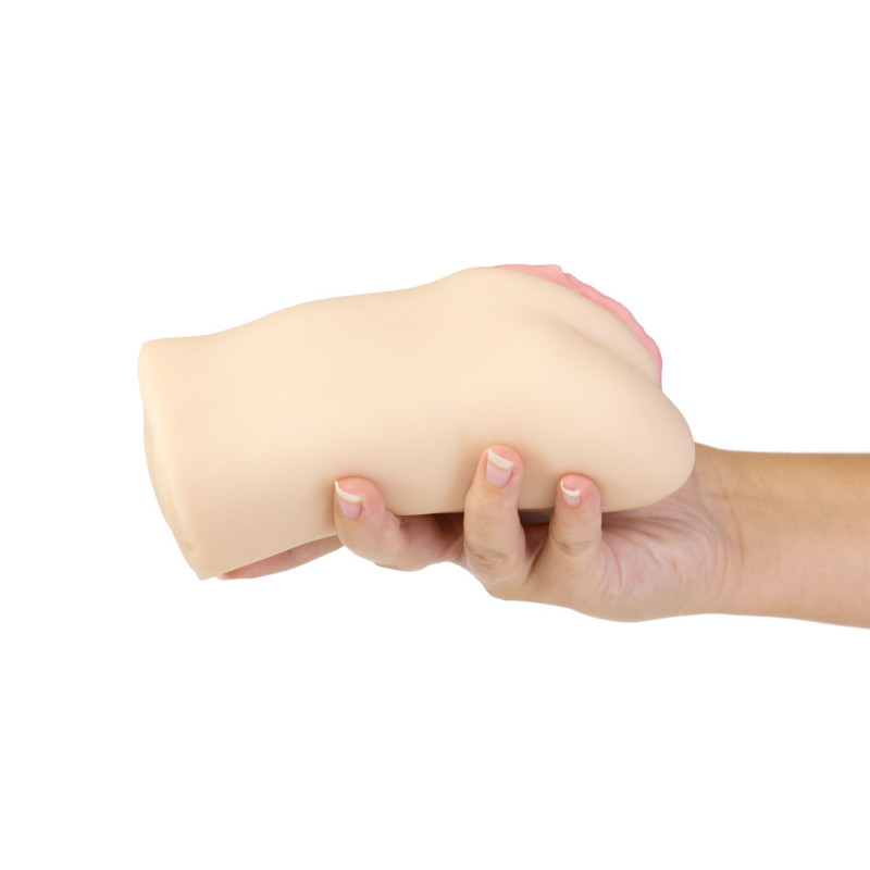 Упаковка мастурбатора-вагіни CutiePies Trainer Tamara, стильний дизайн бренду.