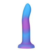 Фаллоимитатор ADDICTION Rave 8″ Glow in the Dark Dildo Blue Purple, 20,3 см