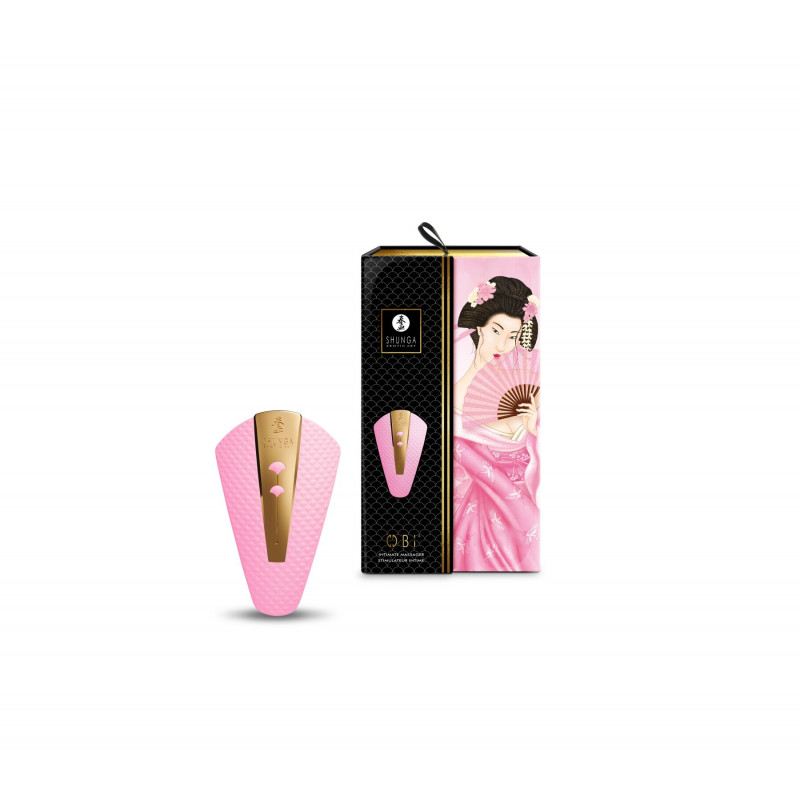 Комплектація кліторального вібратора Shunga Obi Light Pink - що входить до набору