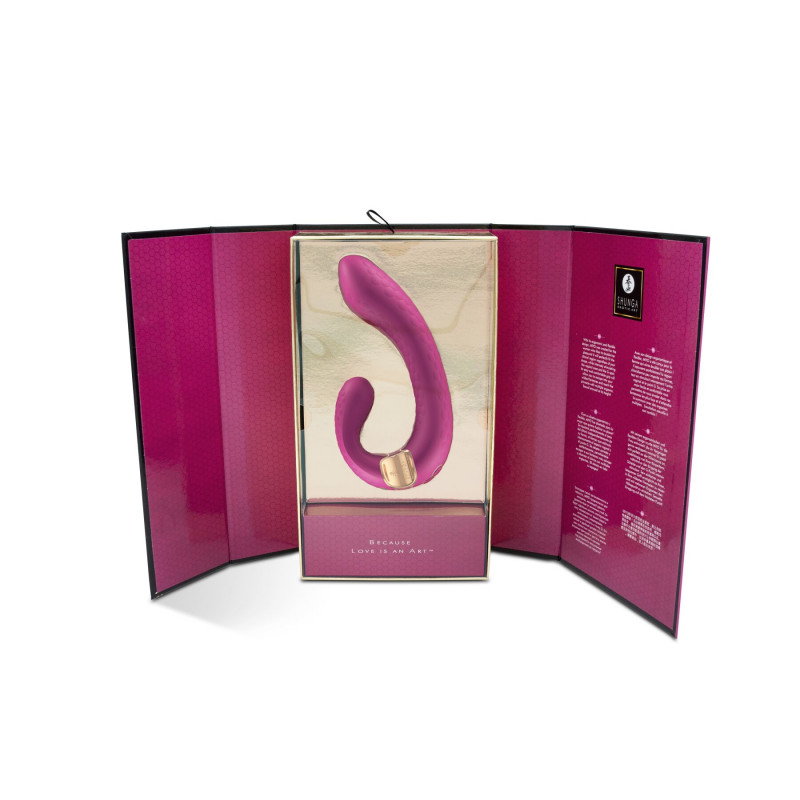 Кнопки керування вібратором Shunga Miyo Raspberry: простий доступ до режимів