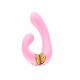 Вібратор-кролик Shunga Miyo Light Pink – вид збоку, що демонструє форму та ергономічність