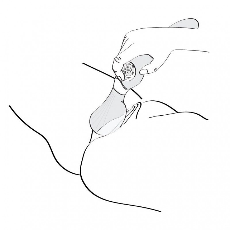 Деталі управління вібромасажера Shunga Zoa Light Pink: кнопки для регулювання режимів