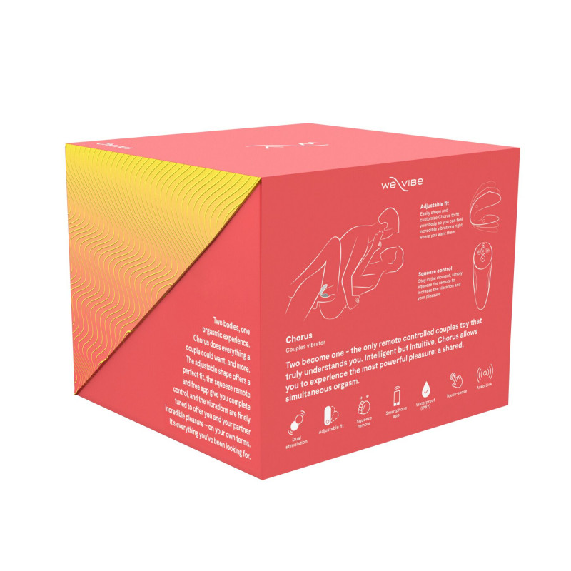 We-Vibe Chorus Crave Coral, кораловий колір, що випромінює чуттєвість