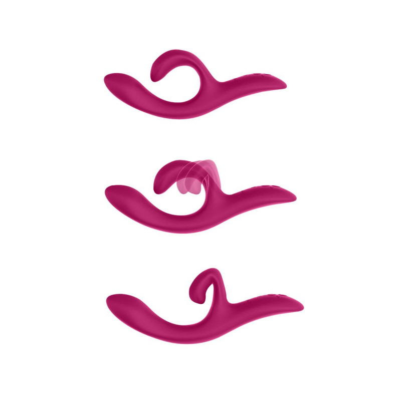 Ергономічний вібратор-кролик We-Vibe Nova Fuchsia, зручний хват