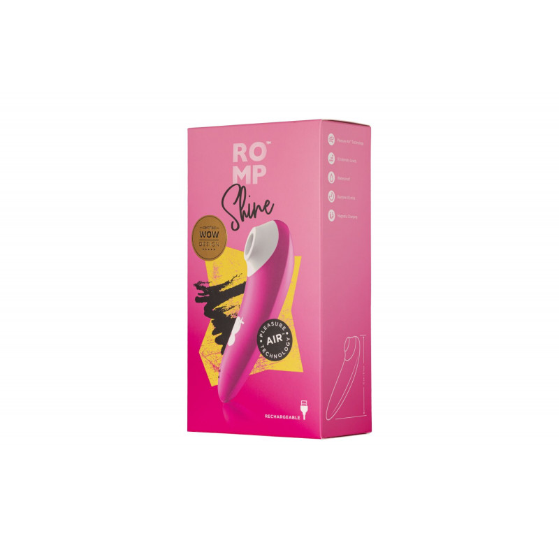 Вакуумний кліторальний стимулятор Romp Shine, комплектація