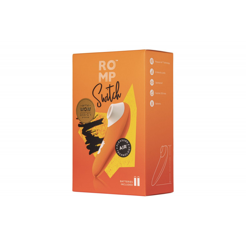 Вакуумний стимулятор Romp Switch - насадка з вакуумним механізмом