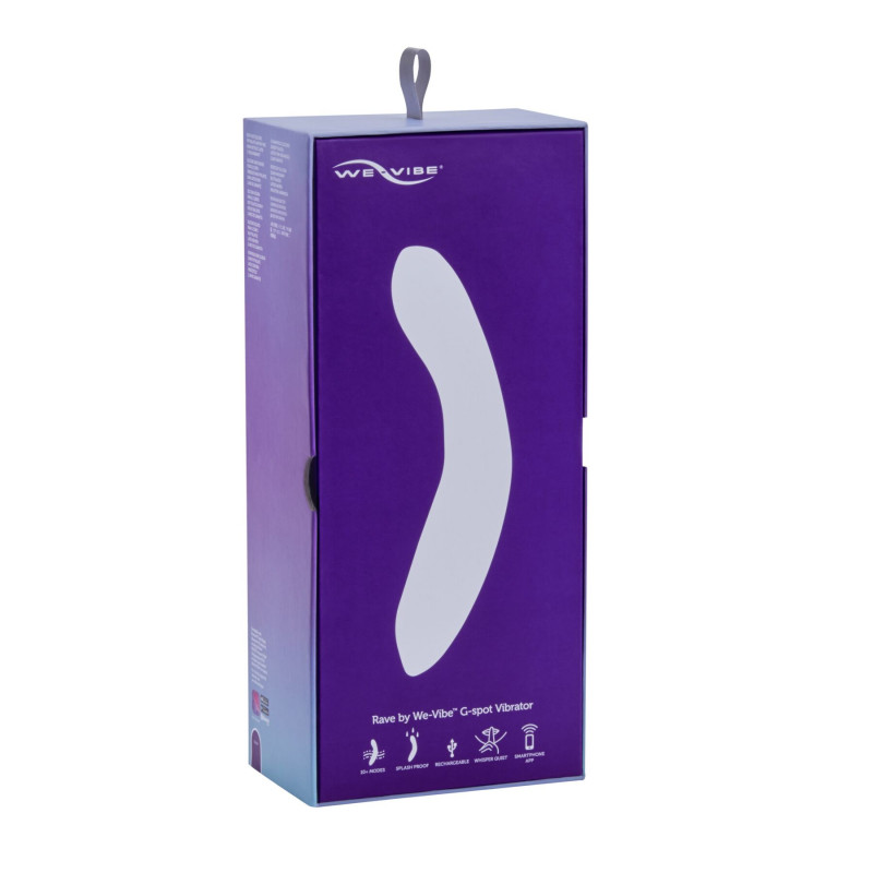 We-Vibe Rave G-Spot: Всі елементи комплекту: вібратор, кабель, інструкція, чохол