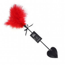 Лоскітка зі шльопалкою Піка Art of Sex Puff Peak, червона — Keks-Hub