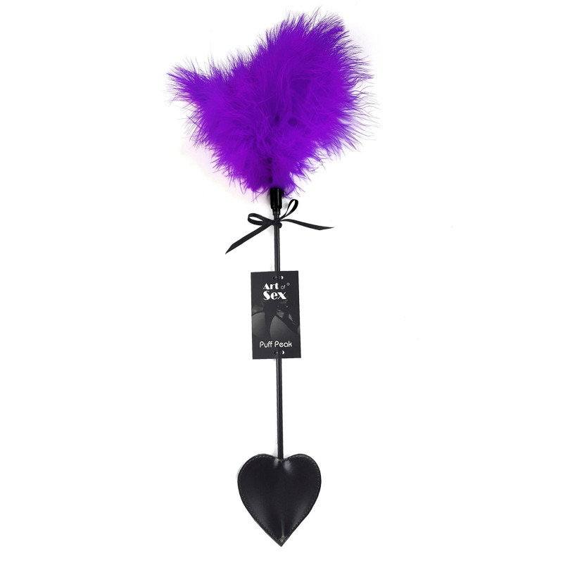 Фіолетова лоскітка Art of Sex Puff Peak, вид збоку, демонструє текстуру матеріалу