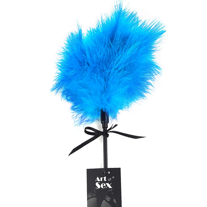 Упаковка лоскітки Art of Sex Puff Peak, блакитна: елегантний стиль