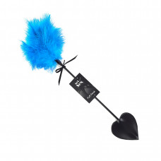 Лоскітка зі шльопалкою Art of Sex Puff Peak, блакитна — Keks-Hub