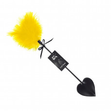 Лоскітка зі шльопалкою Art of Sex Puff Peak, жовта — Keks-Hub