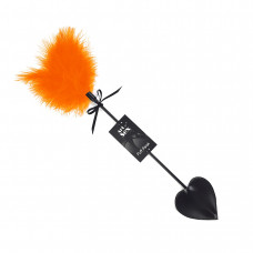 Лоскітка зі шльопалкою Art of Sex Puff Peak, помаранчева — Keks-Hub