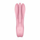 Satisfyer Threesome 1 Pink, демонструє розташування кнопок керування