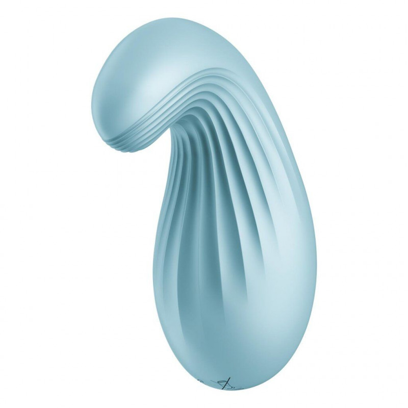 Вібратор Satisfyer Dipping Delight Light Blue, детальний вигляд гнучкого кінчика