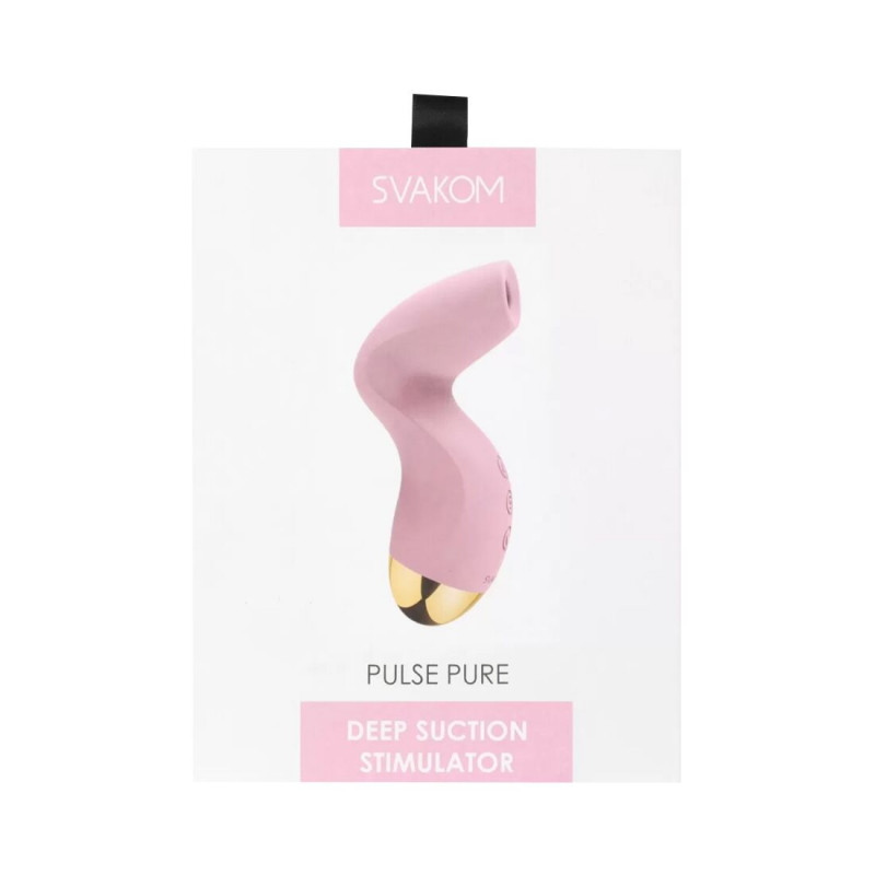 Насадка вакуумного стимулятора Svakom Pulse Pure Pale Pink: форма для максимального задоволення