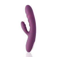 Вибратор-кролик Svakom Avery Lilac с двигающимся стволом