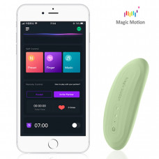 Смарт-вібратор для білизни Magic Motion Nyx, зелений — Keks-Hub
