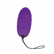 Віброяйце Adrien Lastic Ocean Breeze 2.0 Purple з пультом ДК, 10 віброрежимів — Keks-Hub