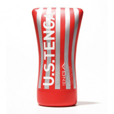 Мастурбатор Tenga US Soft Tube Cup, м'яка подушечка велика, стискальний, суперпотужне всмоктування — Keks-Hub