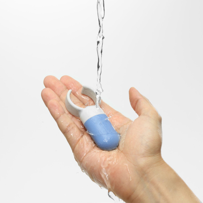 Синій вібратор Tenga SVR one - унікальний вигляд