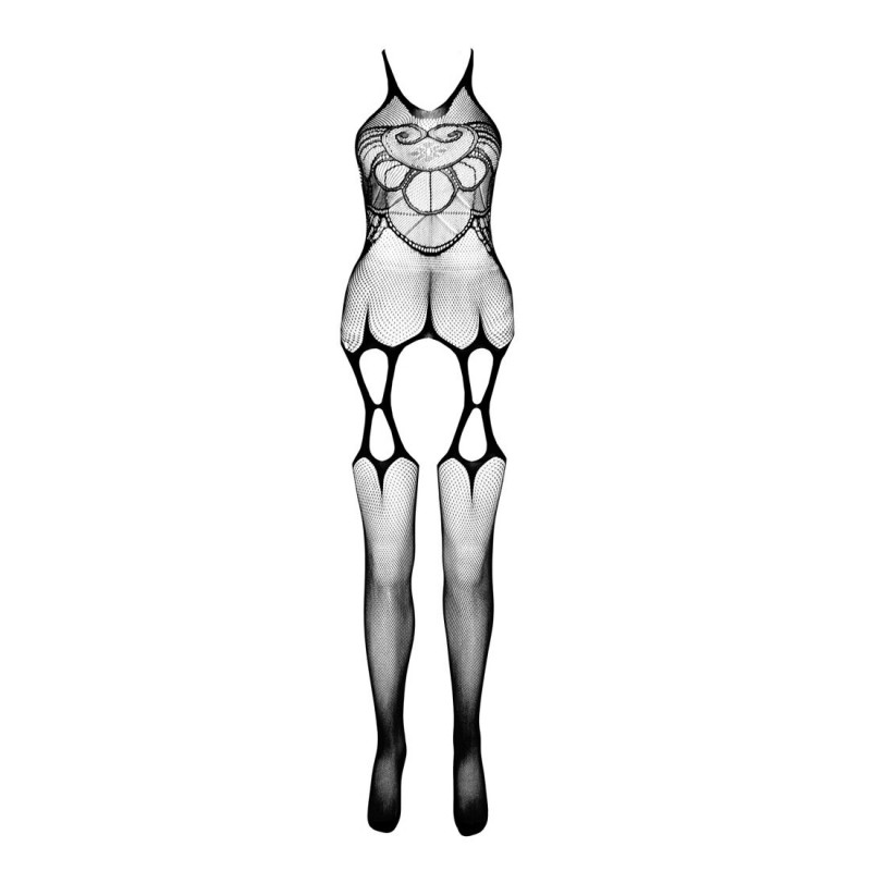 Бодістокінг Passion ECO BS002 white (S-XL) білий, вид збоку