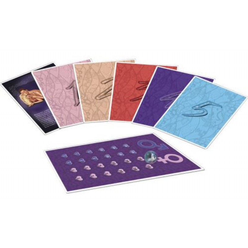 Детальний вигляд збоку коробки гри LOVE Фанти: 69 від Bombat Game, чітка типографіка