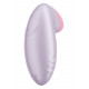 Смарт-вібратор Satisfyer Tropical Tip Light Lilac у дії, що ілюструє його компактність та зручність використання