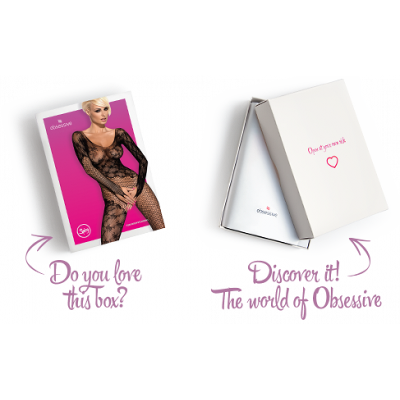 Бодістокінг Obsessive F210 з різних ракурсів, що демонструє дизайн