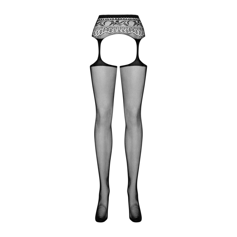 Упаковка сітчастих панчох Obsessive Garter stockings S307 XL/XXL