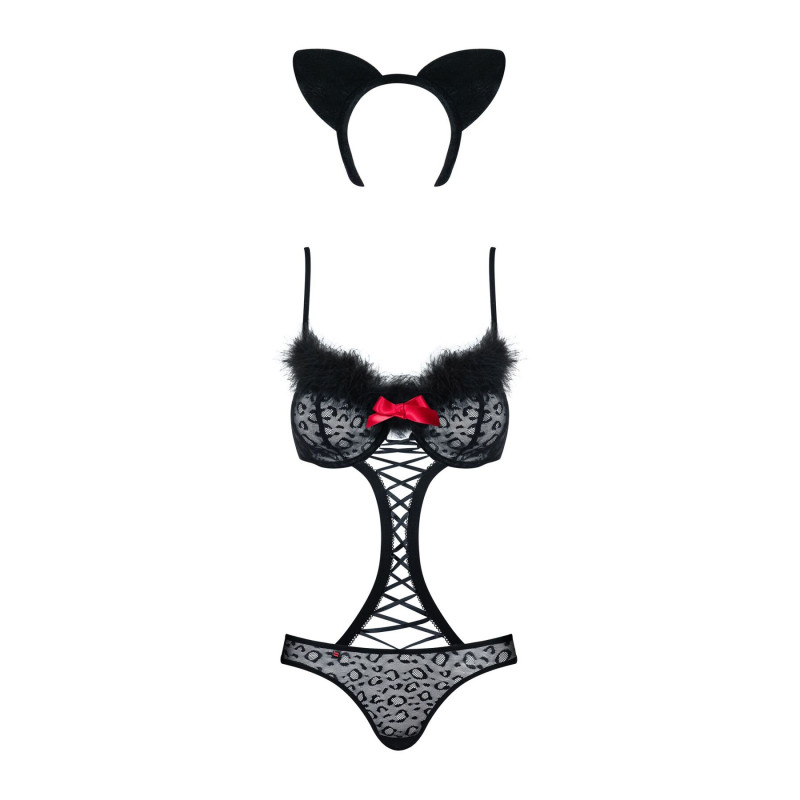 Упаковка еротичного костюма Obsessive Gepardina