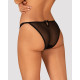 Полупрозрачные трусики Obsessive Ivannes panties black 2XL/3XL, вид сбоку, черный цвет, бренд Obsessive