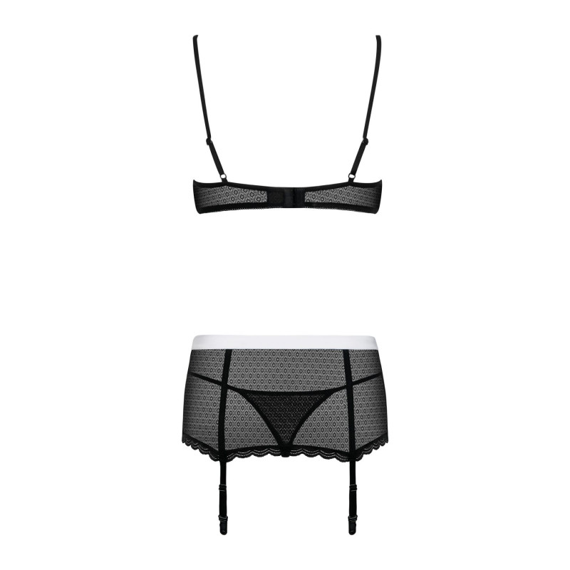 Упаковка еротичного костюма покоївки Obsessive Maidme set 5pcs S/M, брендований стиль