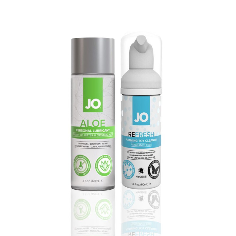 Лубрикант та спрей з подарункового набору Svakom Anniversary Box - зручна упаковка