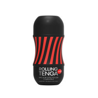 Мастурбатор Tenga Rolling Gyro Roller Cup Strong, обертовий рельєф