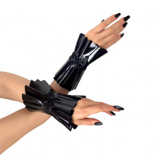Плиссированные манжеты на руки Art of Sex - Eva, черный — Keks-Hub