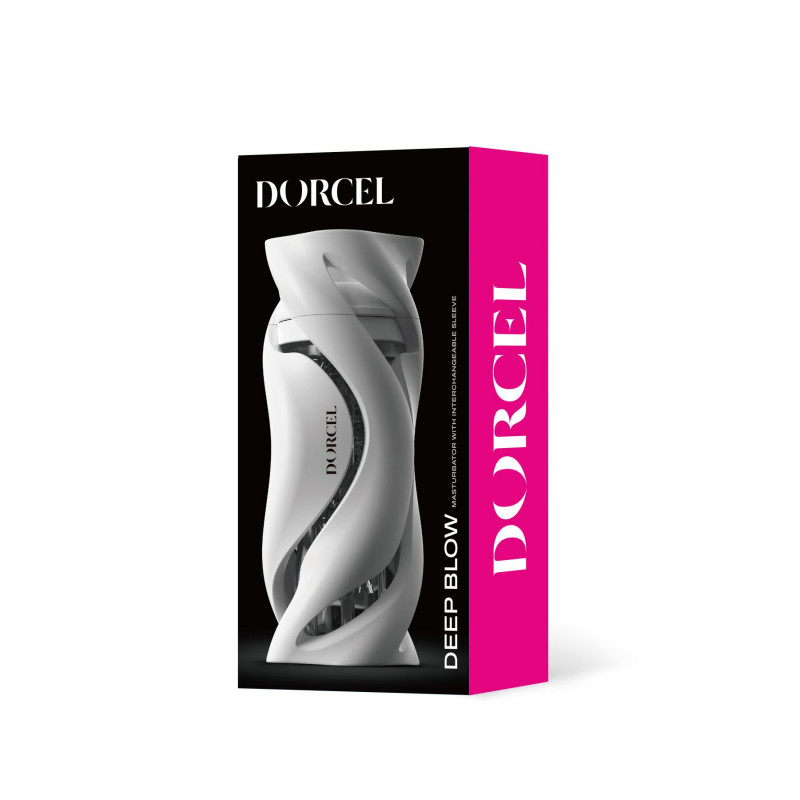 Dorcel DEEP BLOW WHITE - вид ззаду, деталі механізму