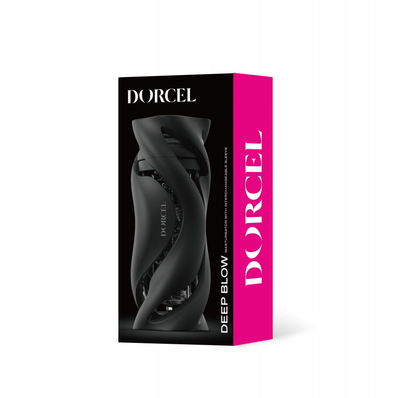 Мастурбатор Dorcel DEEP BLOW, демонструє його подвійне призначення