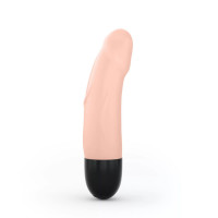 Вібратор Dorcel Real Vibration S Flesh 2.0 для точки G, діаметр 3,7см, перезаряджається